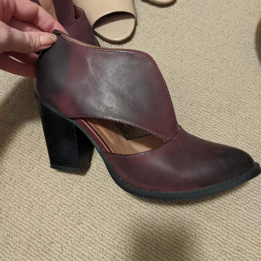 Jeffrey Campbell x Free People V Cut Out Bootie